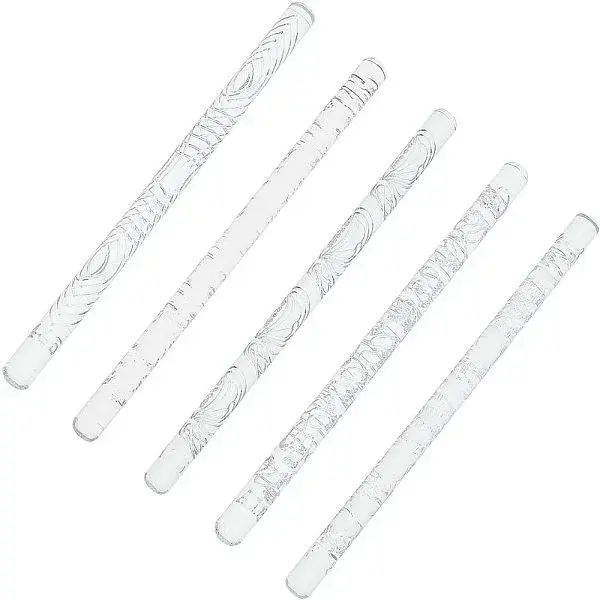 5Pcs 1 Style Acrylic Rolling Pin