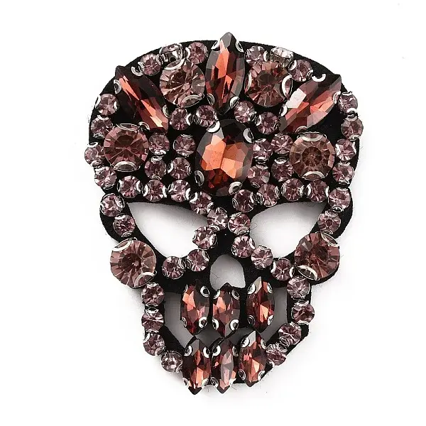 Skull Cloth Sew on Appliques