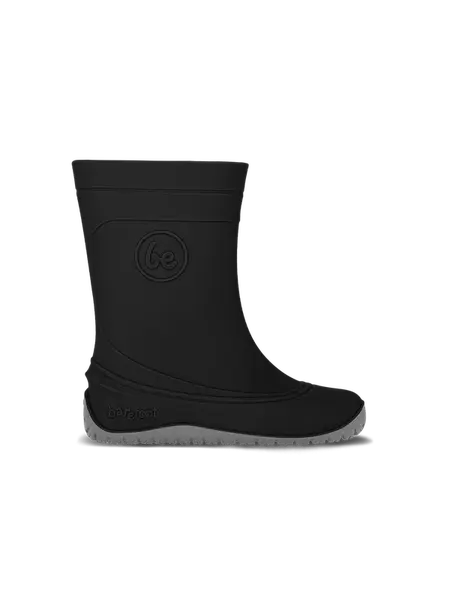 Dětské barefoot gumáky Be Lenka Pudds - Black