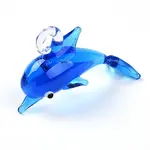 Handmade Silver Foil Lampwork Pendants