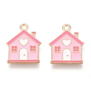 Alloy Enamel Pendants