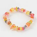 Natural Mixed Stone Beaded Stretch Kids Bracelets