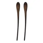 Vintage Schima Wood Hair Sticks Findings