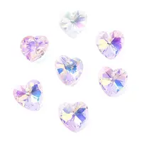 Faceted Glass Charms