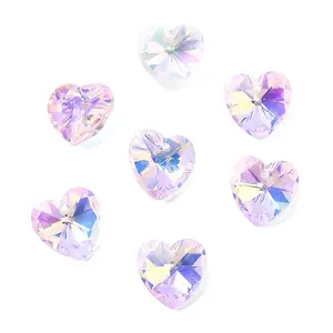 Faceted Glass Charms