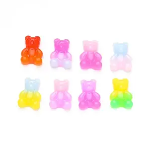 Gradient Color Opaque Resin Cabochons