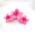 Flower Plastic Claw Hair Clips