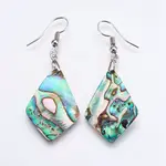 Abalone Shell/Paua Shell Dangle Earrings