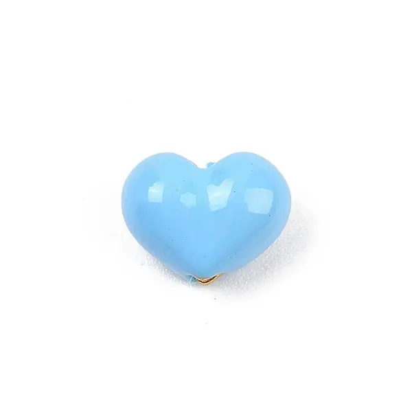 Brass Enamel Beads