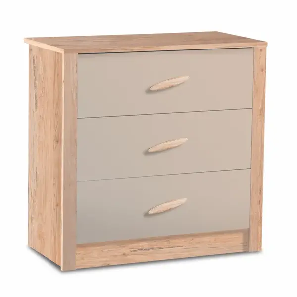 Dětská zásuvková komoda boom - dub colorado/šedá