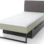 Studentská postel 90x200cm s úložným prostorem raquel -