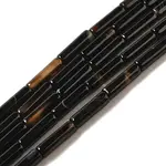 Natural Black Agate Beads Strands