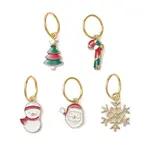 Christmas Theme Iron Dreadlocks Beads
