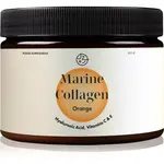 Jíme zdravě Prémiový kolagen s kyselinou hyaluronovou a vitamíny C a E hydrolyzovaný kolagen s kyselinou hyaluronovou příchuť Orange 213 g