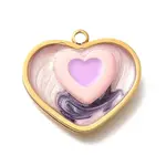 304 Stainless Steel Enamel Pendants