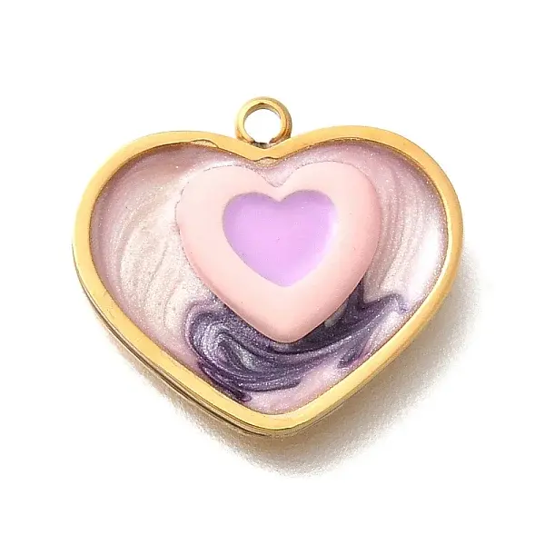 304 Stainless Steel Enamel Pendants
