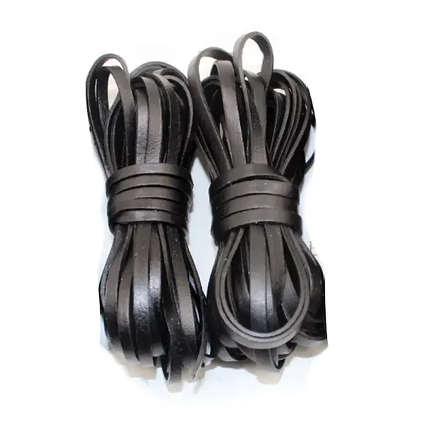 Flat Leather Jewelry Cord