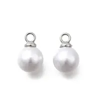 ABS Plastic Pearl Pendants