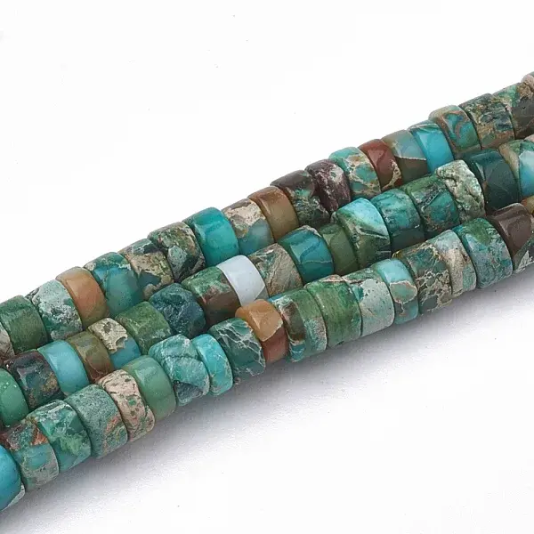 Synthetic Imperial Jasper Beads Strands