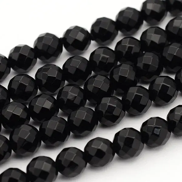 Black Onyx Beads Strands