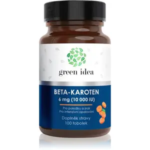 Green Idea Beta-karoten 6 mg kapsuly pre zdravie zraku a pokožky 100 cps