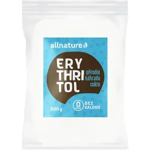 Allnature Erythritol sladidlo bez kalórií 500 g