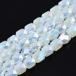 Electroplate Glass Beads Strands