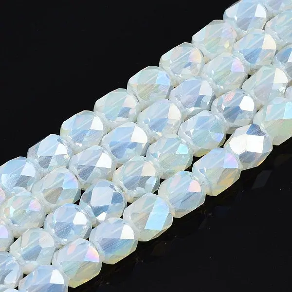 Electroplate Glass Beads Strands