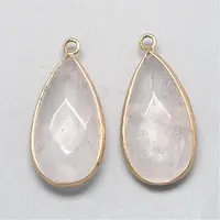 Natural Quartz Crystal Pendants