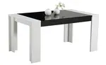 Jídelní stůl vivo - bílá/černá