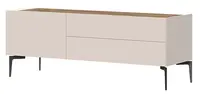 Tv stolek 148 ambrosia - béžová/dub tobacco
