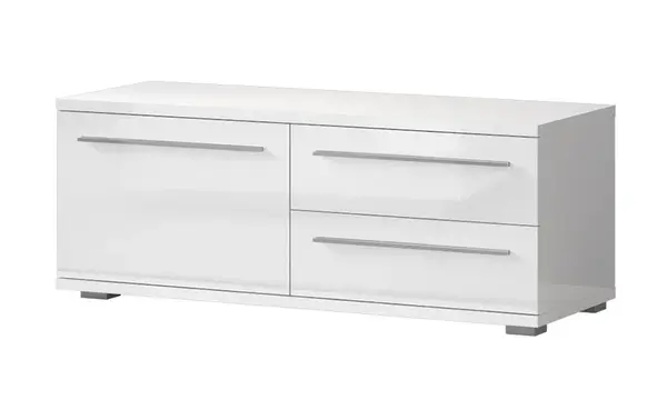 Tv stolek 120 tiana - bílá