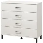 Zásuvková komoda lucida - bílá