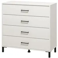 Zásuvková komoda lucida - bílá