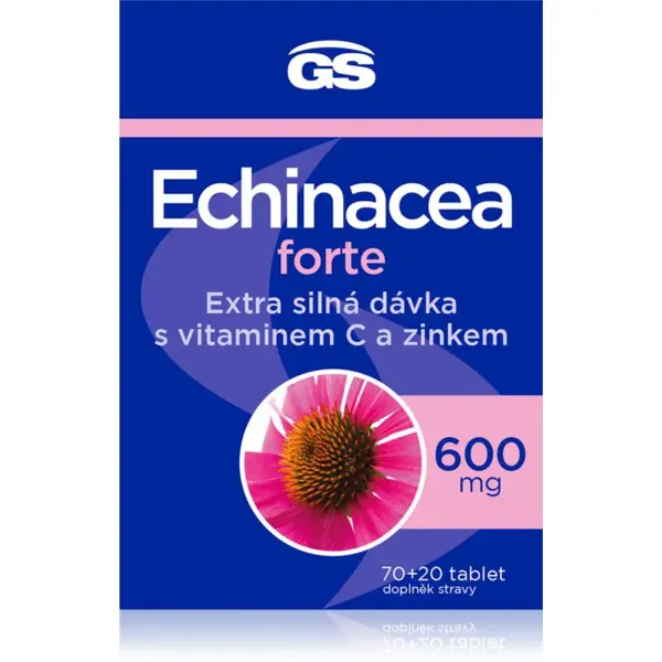 GS Echinacea Forte tablety na podporu imunitného systému 90 tbl