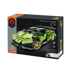 iM.MASTER Stavebnice závodní auto RC plast 2,4 GHz 429 dílků dob. pack+ baterie