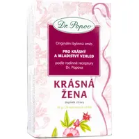 Dr. Popov Originálna bylinná zmes Krásná žena bylinný čaj pre krásnu pleť 20 ks