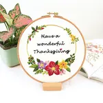 Flower Pattern DIY Embroidery Kit