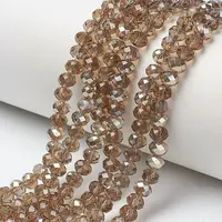 Electroplate Glass Beads Strands