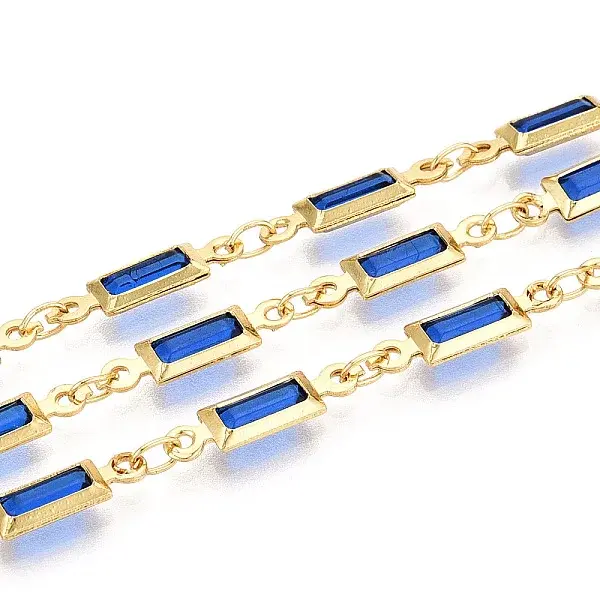 Brass Rectangle Link Chains