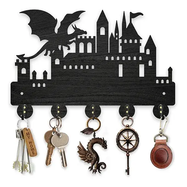 Wood & Iron Wall Mounted Hangers