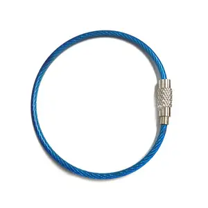 Stainless Steel Cable Wire Keychain