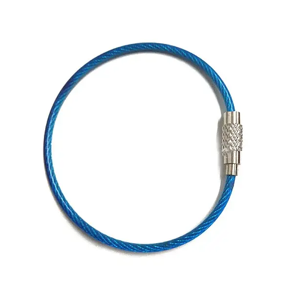 Stainless Steel Cable Wire Keychain