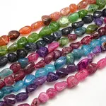 Nuggets Natural Crackle Agate Beads Strands