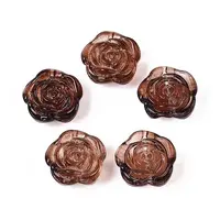 Baking Paint Transparent Glass Beads