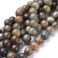 Natural Sandalwood Beads Strands