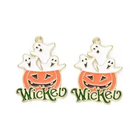 Halloween Alloy Enamel Pendant
