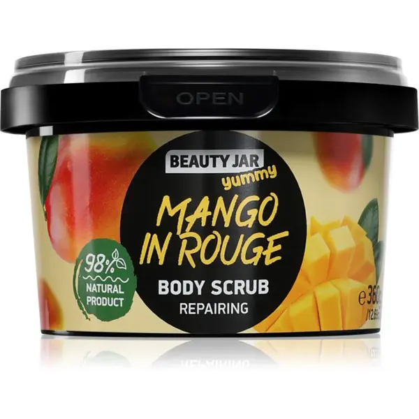 Beauty Jar Yummy Mango in Rouge telový peeling 360 g