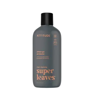 Pánsky sprchový gél ATTITUDE Super leaves - Pačuli a Bourbon