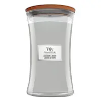 Woodwick Lavender & Cedar vonná svíčka 610 g